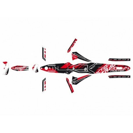 Kit déco BLACKBIRD Traction moto trial Gas Gas Txt Pro