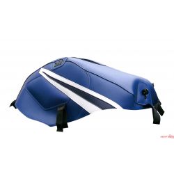 Tapis de reservoir BAGSTER SUZUKI GS500E 1991 BLEU/POINTE BLANCHE/BANDE ROSE