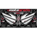 kit déco MOTOGRAFIX pour Kawasaki ZX6R Ninja