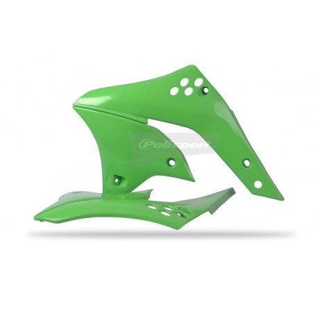 Ouïes de radiateur moto POLISPORT KAWASAKI KXF 250 2006 à 2008 Ouïes de radiateur moto POLISPORT KAWASAKI KXF 250 2006 à 2008