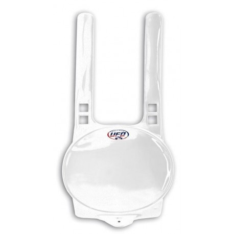 Plaque numéro frontale moto vintage UFO type KTM 1980-1982