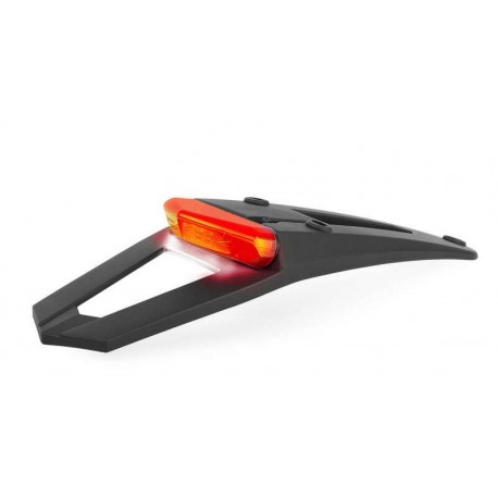 Extension de garde-boue arrière moto POLISPORT RSP LED 3.0 avec feu homologué