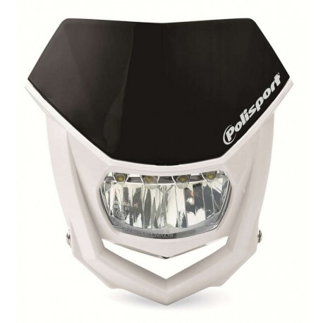 Plaque phare moto universelle POLISPORT Halo LED 
