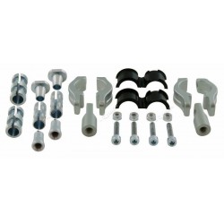 Kit fixation RACETECH protège-mains Vertigo Ø22/286mm articulé