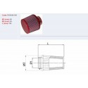 Filtre à air BMC conique universel pour moto quad scooter 60 mm