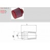 Filtre à air BMC conique universel pour moto quad scooter 66 mm 0