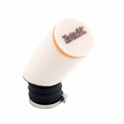 Filtre à air cylindrique TWIN AIR 45° 63mm pour PITBIKE