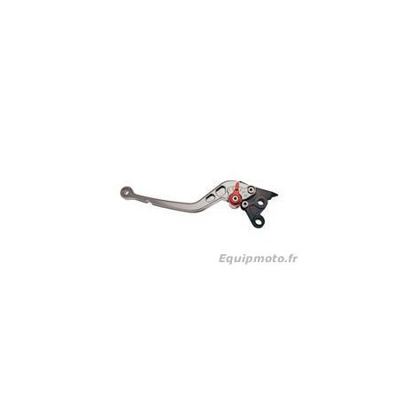 Levier d'embrayage BIHR aluminium taillé dans la masse anodisé noir HONDA CB600F HORNET / CBF600 / CBR600/900/1000RR / CB1000R