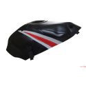 Tapis de reservoir BAGSTER SUZUKI GS500E 2005 NOIR/POINTE GRIS CLAIR/ROUGE