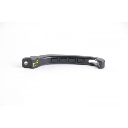 Levier de frein repliable/réglable LIGHTEC Alien alu inserts caoutchouc noir - LEVS010K