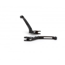 Leviers de rechange V-PARTS repliables 177mm taillé masse noir par paire