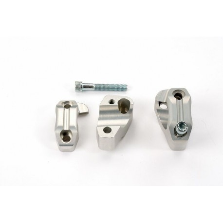 Broco Pontet Guidon 25mm Rehausseur Guidon Moto En Alliage Aluminium - Electrosilvering