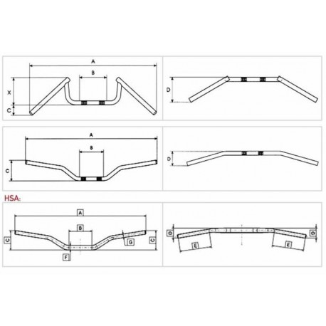 Guidon TOMMASELLI Medium