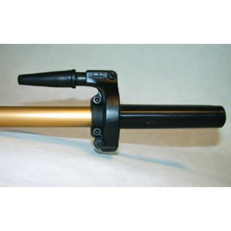 Poignée de gaz moto cross rectiligne multifonction 2 et 4 temps