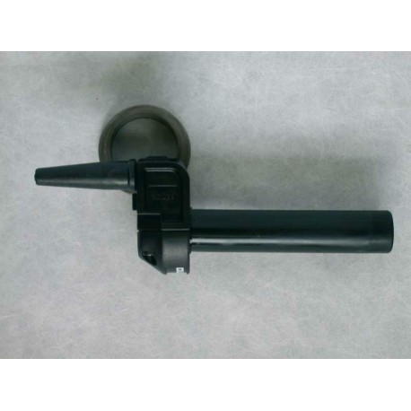 Poignée de gaz sans revêtement pour Aprilia RS50, Peugeot XP6, Yamahe DT50R et mini cross Lem.