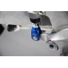 Chape de réglage de frein arrière SCAR alu bleu Kawasaki 2