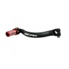 Sélecteur de vitesse SCAR noir mat/embout rouge Honda CR125R 0