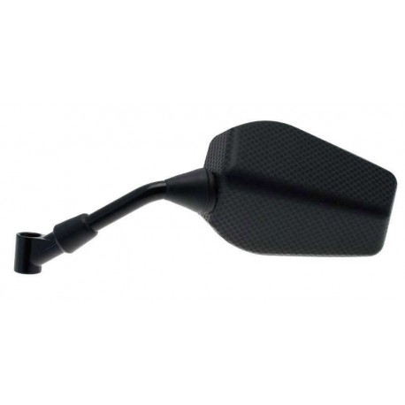 Rétroviseur moto scooter universel V-PARTS F1 look carbone