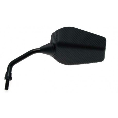 Rétroviseur moto scooter universel V-PARTS F1 look carbone