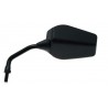 Rétroviseur moto scooter universel V-PARTS F1 look carbone 1