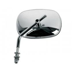 Rétroviseur moto type origine classic chromé 5/16'' modèle adaptable Harley Davidson