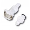 Raccord rapide MOTION PRO Ø6mm simple blocage blanc 0