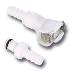 Raccord rapide MOTION PRO Ø8mm simple blocage blanc