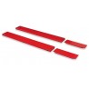 Extensions latérales BIKE LIFT standard rouge 210x30cm pour MAX 504 0