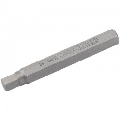 Embout de rechange DRAPER  6 pans 8 mm  longueur 75mm