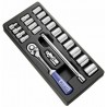 Module d'outils EXPERT douilles et cliquet 1/2''  plateau plastique 0