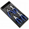 Module d'outils EXPERT 4 pinces mécanicien  plateau plastique 1