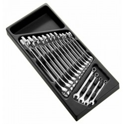 Module d'outils EXPERT 16 clés mixtes 6 à 24mm  plateau plastique