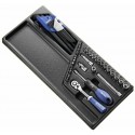 Module d'outils EXPERT douilles et cliquets 1/4''  plateau plastique