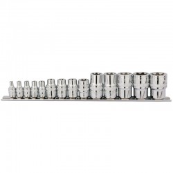 Jeu 14 douilles DRAPER Torx® 1/4’’ 3/8’’ & 1/2’’
