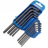 Jeu de 9 clés mâles DRAPER Torx® longues 1