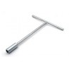 Clé en à douille en T BIHR 19mm chromé satiné 0