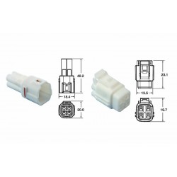 Jeu de connectiques 4 voies série 090 SMTO BIHR type origine Ø058mm²/125mm²  5 jeux complets