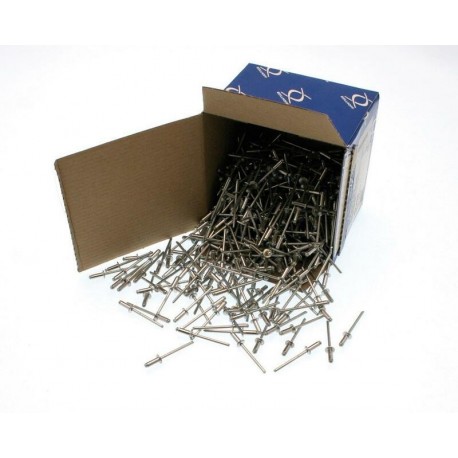 Rivets tête plate HELICOIL 4X10 boîte 500 pcs