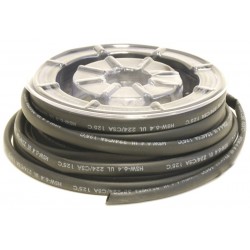 Bobine de gaine thermoretractable BIHR noir Ø64mm 12m