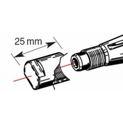 Embout de protection de vilebrequin BUZZETTI M14x125/L25mm pour arrachevolant