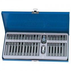 Coffret métallique de 40 douilles DRAPER TXSTAR® Spline (XZN) CHC