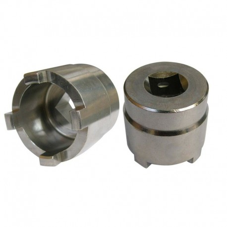 Douille à créneaux JMP pour bras oscillant/chassis Øint.285mm/Øext.37mm 4 crans Kawasaki