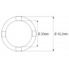 Douille à créneaux JMP pour bras oscillant/chassis Øint.30mm/Øext.432mm 4 crans Suzuki 2