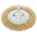 Brosse métallique à tige DRAPER Ø75mm