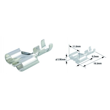 Cosse femelle double universelle TOURMAX