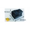 Connectique électrique femelle étanche TOURMAX type 090 (FRW) 0