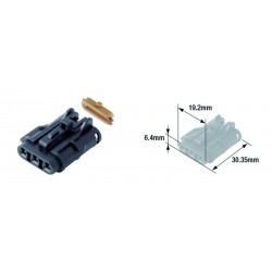 Connectique électrique mâle étanche TOURMAX type 070 (FRY)