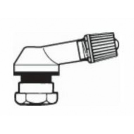 Valve pneumatique alu PROVAC Ø115mm noir