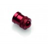 Bouchon de valve LIGHTECH rouge alu 0