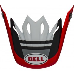Visière BELL Moto9 MIPS® Prophecy White/Red/Black